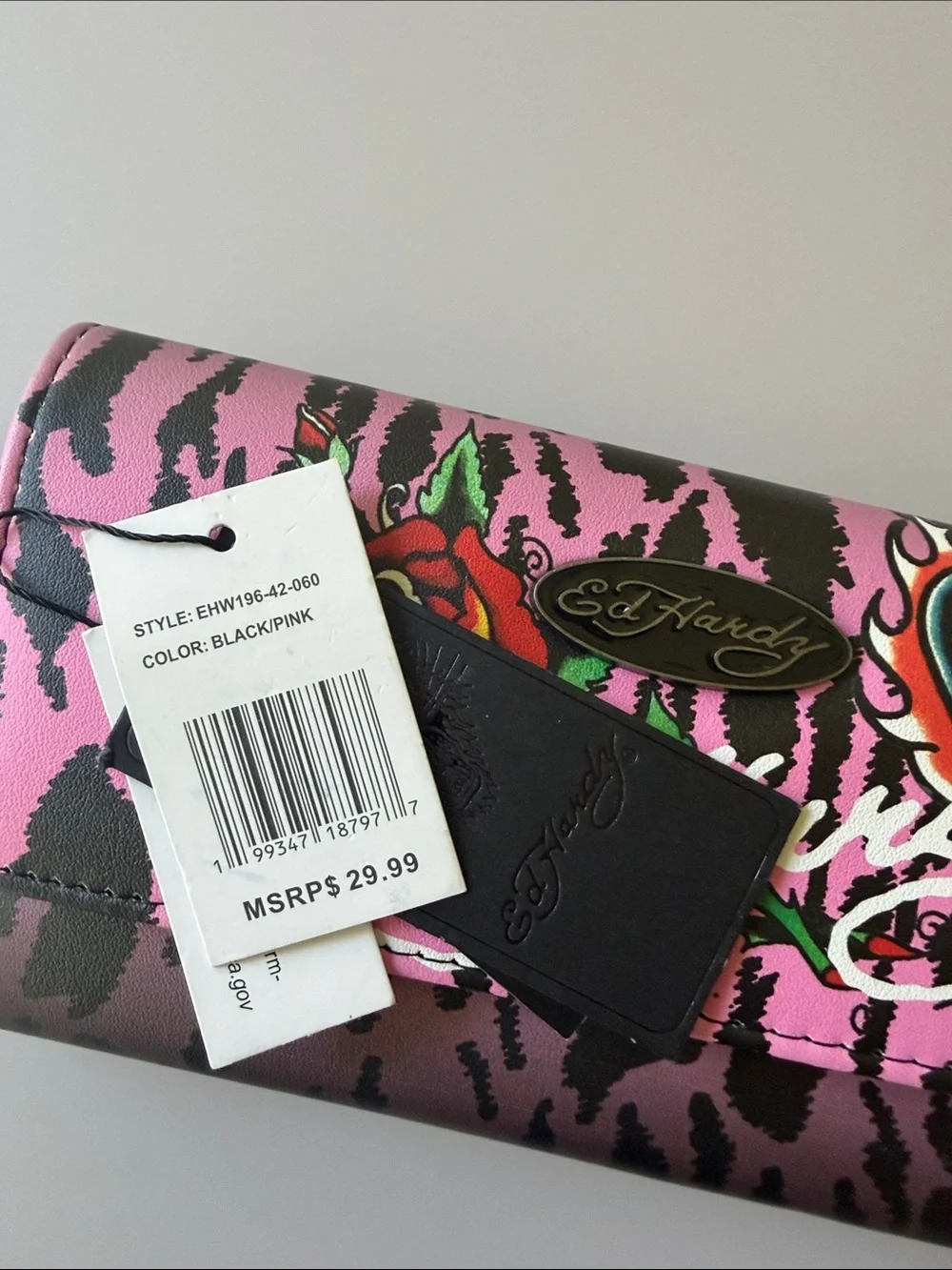 NWT Ed Hardy Wallet